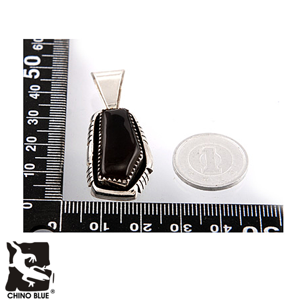 Black Onyx Pendant シルバー ペンダント