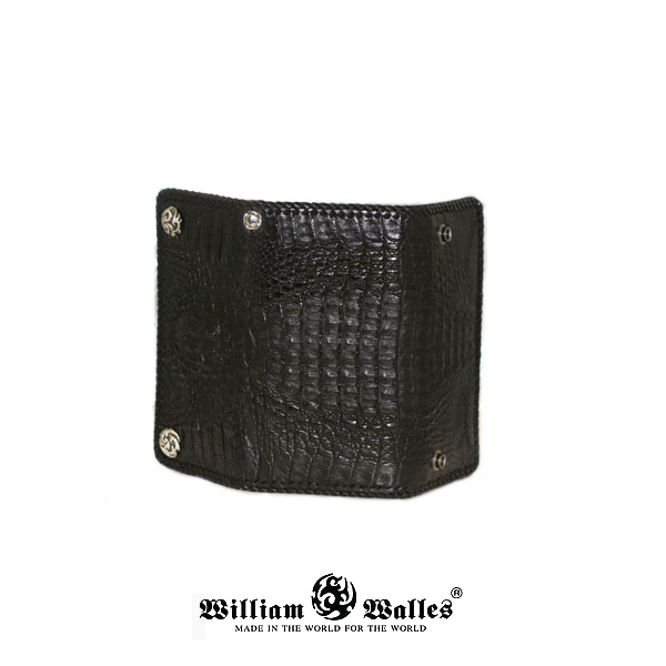 William Black Elite Croc Wallet レザー 財布 / ウォ