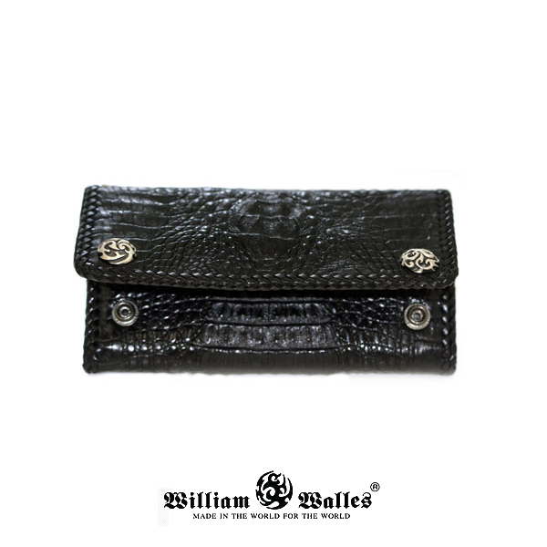 William Black Elite Croc Wallet レザー 財布 / ウォ