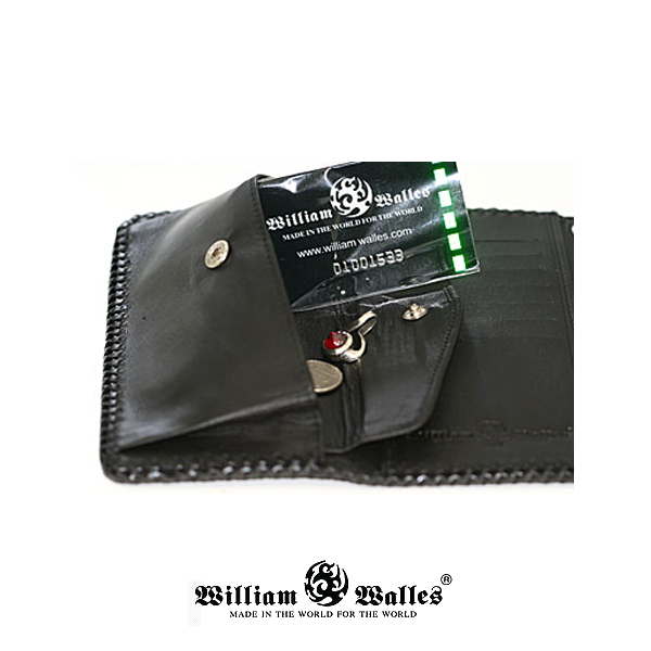 William Black Elite Croc Wallet レザー 財布 / ウォ