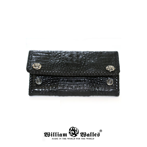 William Black Elite Croc Wallet レザー 財布 / ウォ