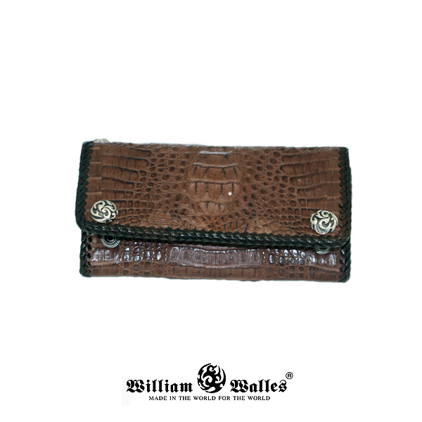William Brown Elite Croc Wallet レザー 財布 / ウォ