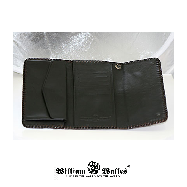 William Brown Elite Croc Wallet レザー 財布 / ウォ