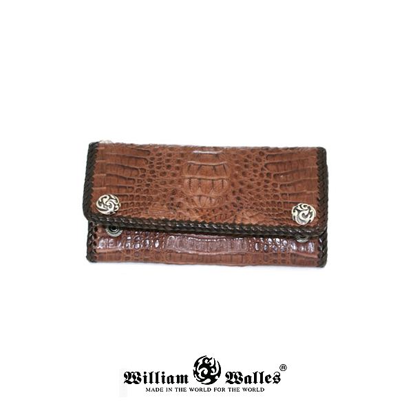 William Brown Elite Croc Wallet レザー 財布 / ウォ