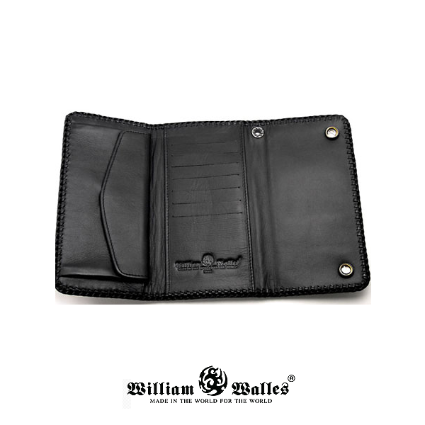 Black Wizard Cross Wallet レザー 財布 / ウォレット
