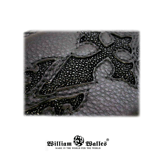 Black Wizard Cross Wallet レザー 財布 / ウォレット