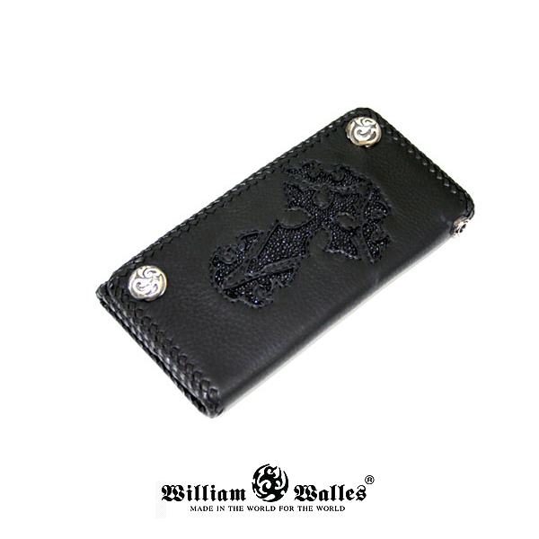 Black Wizard Cross Wallet レザー 財布 / ウォレット