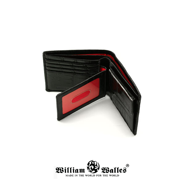 Carlo Short Wallet BK レザー 財布 / ウォレット