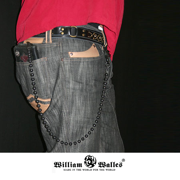 Black Ball Chain of Lich ウォレット チェーン
