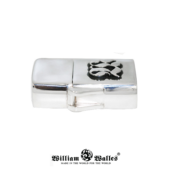 W Logo Type Zippo シルバー ジッポライター