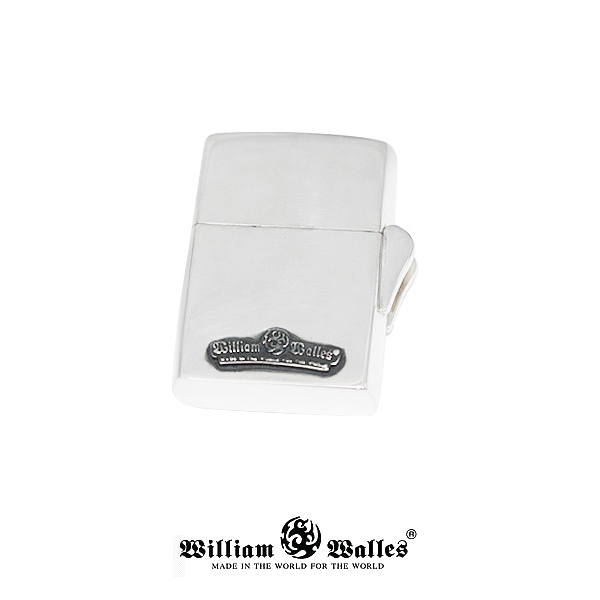 W Logo Type Zippo シルバー ジッポライター