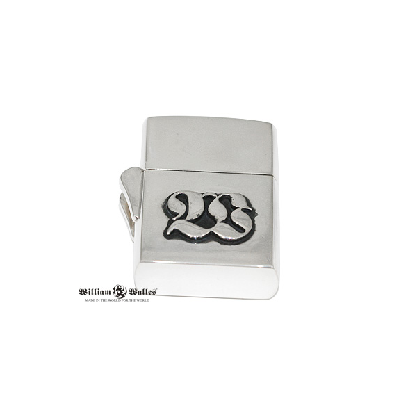 W Logo Type Zippo シルバー ジッポライター