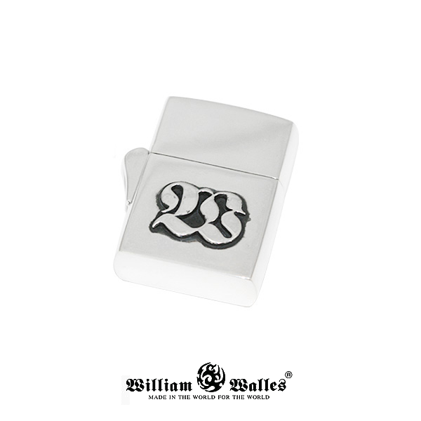 W Logo Type Zippo シルバー ジッポライター