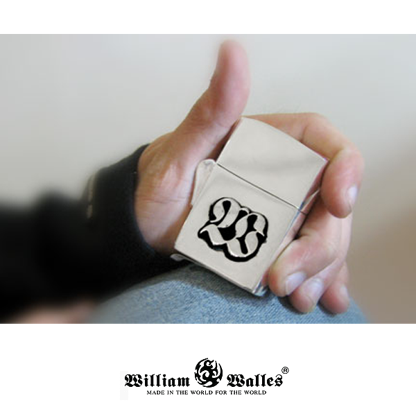 W Logo Type Zippo シルバー ジッポライター