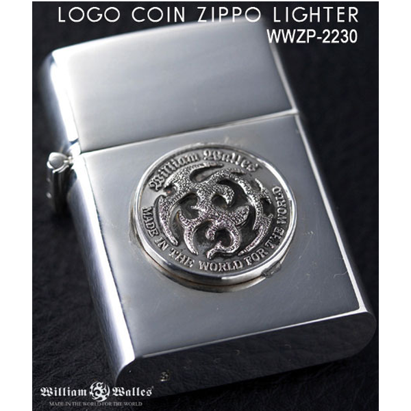 Logo Coin Zippo シルバー ジッポライター