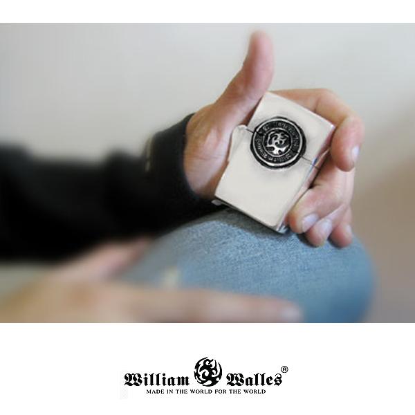 Round Logo Zippo シルバー ジッポライター