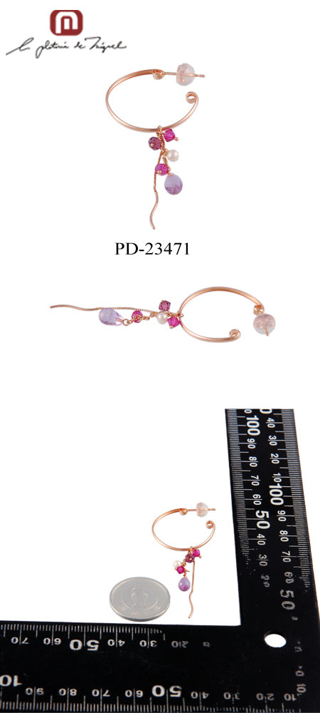 Amy Earrings シルバー ピアス