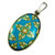 Antique Motif Resin Pendant シルバー ペンダント