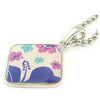 Antique Motif Resin Pendant