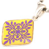 Antique Motif Resin Pendant シルバー ペンダント