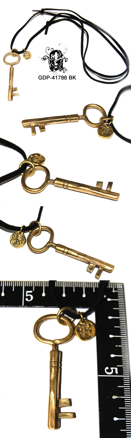 Antique Old Key Black
