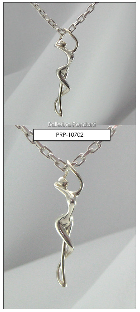 Ballerina Pendant シルバー ペンダント