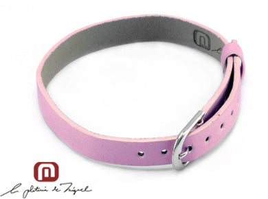 Basium Pink レザーブレスレット
