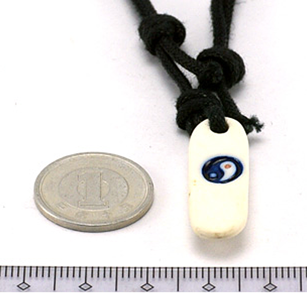 Yin Yang Skater Surfer ネックレス