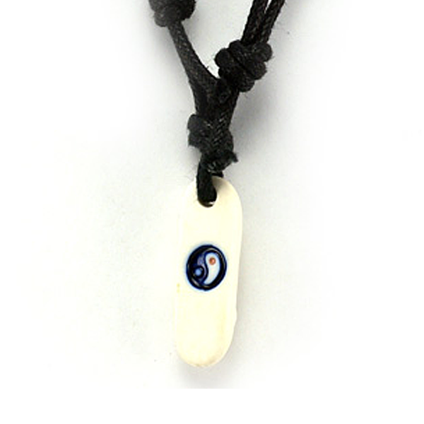 Yin Yang Skater Surfer ネックレス
