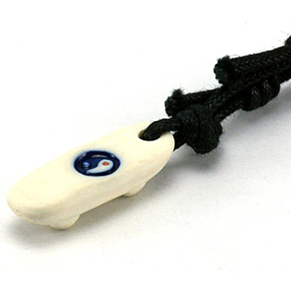 Yin Yang Skater Surfer ネックレス