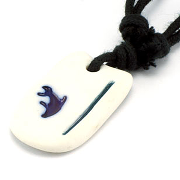Whale Surfer ネックレス