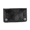 Black Croc Wallet レザー 財布 / ウォレット