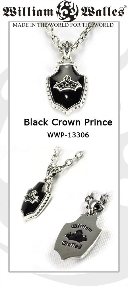 Black Crown Prince シルバー ペンダント