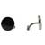 Black Cufflink カフリンク アクセサリー