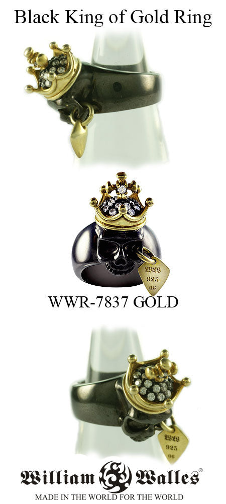 Black King of Gold Ring シルバー 指輪 / リング
