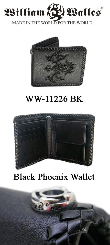 Black Phoenix Wallet レザー 財布 / ウォレット