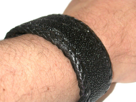 Black Stringray Bangle
