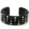 Black Stroke Bangle シルバー バングル