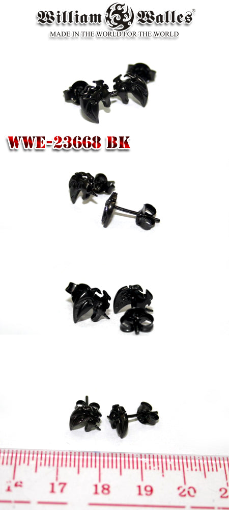 Black Unicorn Earring