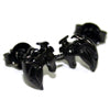Black Unicorn Earring