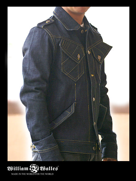 Blue Denim Jacket-Limited Edition レザージャケット