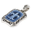 Blue Pagoda Pendant