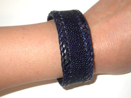 Blue Stingray Lady Bangle