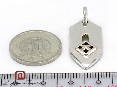 Brazilian Dog Tag シルバー ペンダント