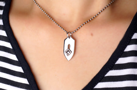 Brazilian Dog Tag シルバー ペンダント