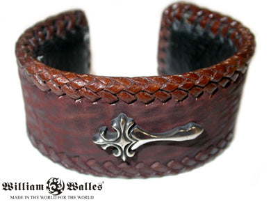 Brown Shark Cross Bangle