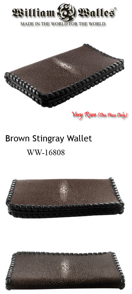 Brown Stingray Wallet レザー 財布 / ウォレット