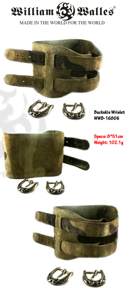 Buckskin Wrislet レザーブレスレット