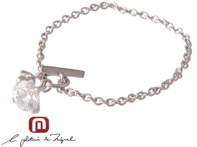 Clear Blossom Bracelet シルバー ブレスレット