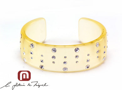 Clear Stroke Bangle シルバー バングル